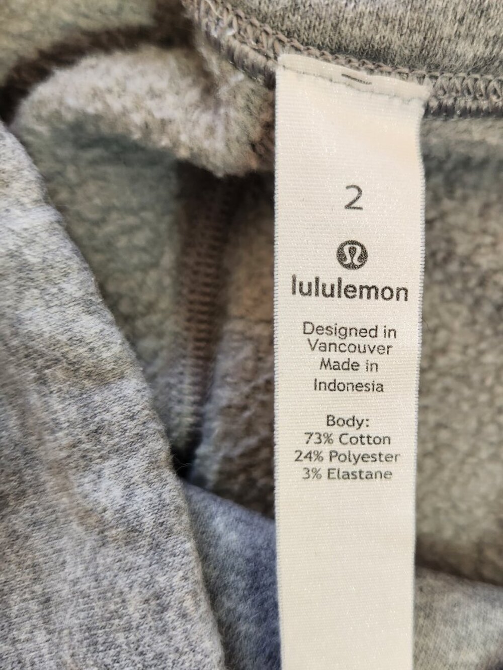 Lululemon Wunder Lounge Pants Heathered Core Medium Gray Size 2 - Picture 6 of 11
